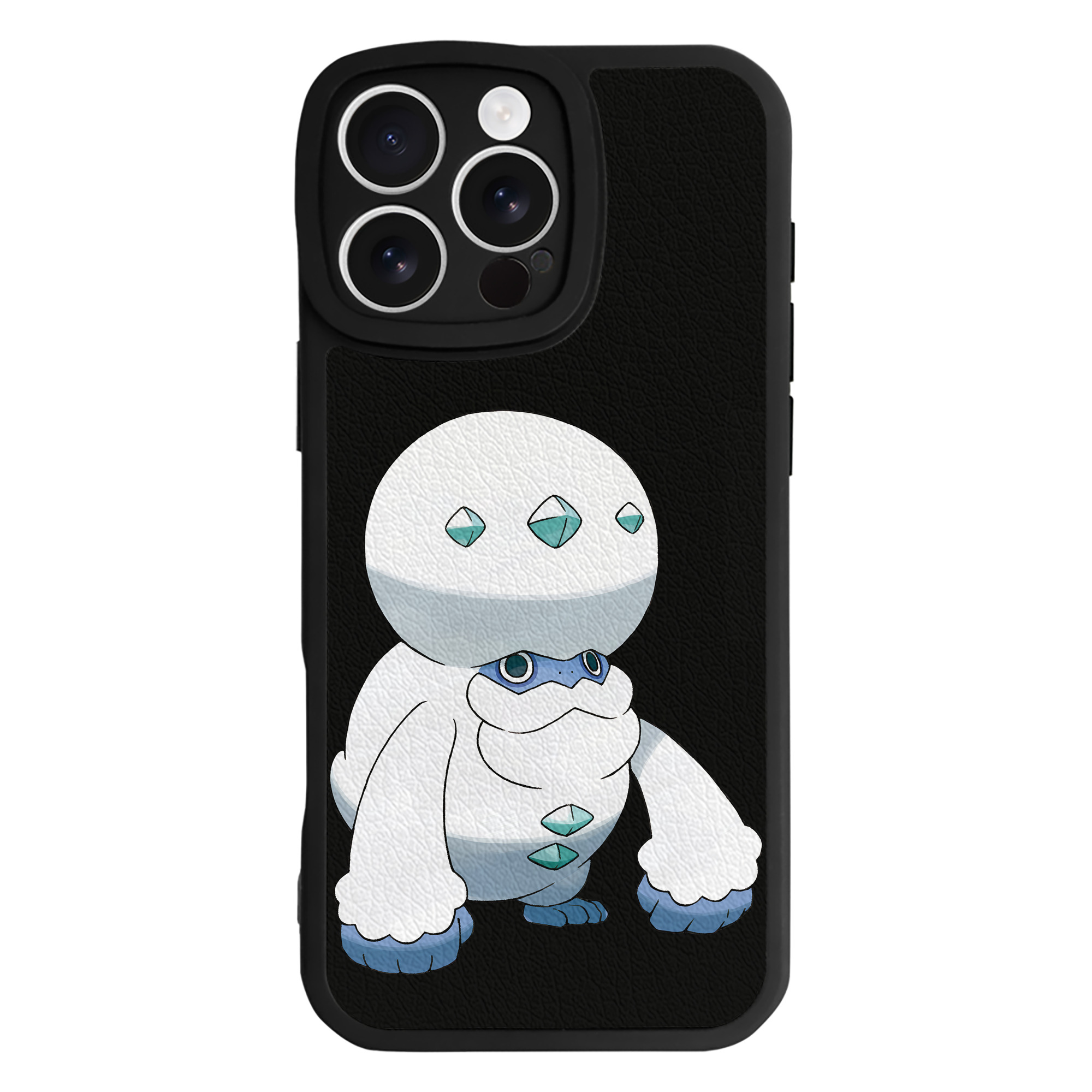 （画像用） ポケットモンスター Pokémon 【iPhone 16シリーズ対応】シリコンスマホケース（レザー調） 材質：シリコン